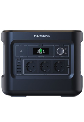 Зарядна станція Marsriva MP10 1000Вт (1024Вт/г) LiFePo4, PD 60Вт