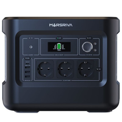 Зарядна станція Marsriva MP10 1000Вт (1024Вт/г) LiFePo4, PD 60Вт