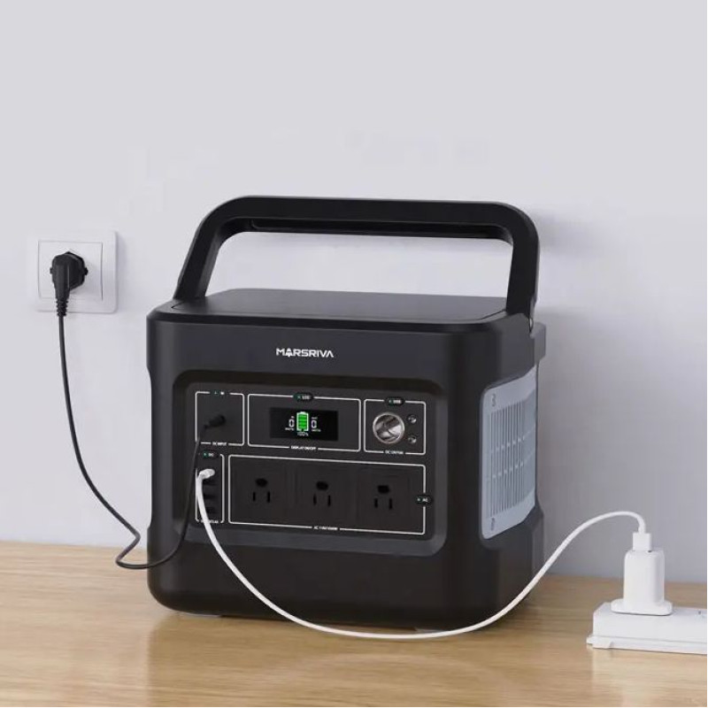 Зарядна станція Marsriva MP10 1000Вт (1024Вт/г) LiFePo4, PD 60Вт