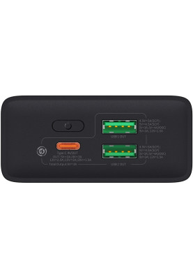 УМБ Baseus Adaman 2 20000mAh 30W PD,QC3.0, 2xUSB,1xType-C,SCP,Oppo Super VOOC black