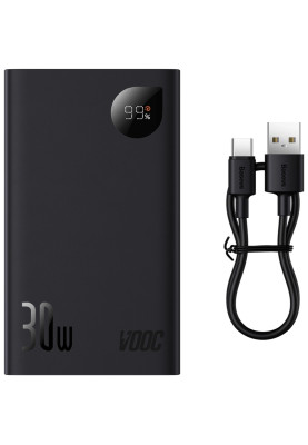 УМБ Baseus Adaman 2 20000mAh 30W PD,QC3.0, 2xUSB,1xType-C,SCP,Oppo Super VOOC black