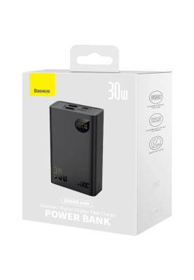 УМБ Baseus Adaman 2 20000mAh 30W PD,QC3.0, 2xUSB,1xType-C,SCP,Oppo Super VOOC black