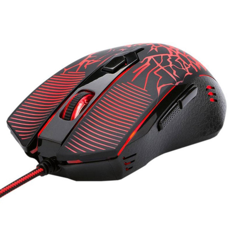 Мишка Redragon Inquisitor Basic M608, ігрова, 3200dpi., 7кн., чорна