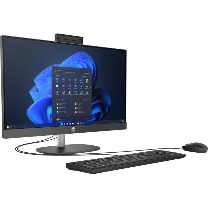 Моноблок 23.8'' HP ProOne 240 G10 i5-1334U/16Gb/SSD512Gb/K&M/Cam/WiFi/W11Pro/2y.w/сірий