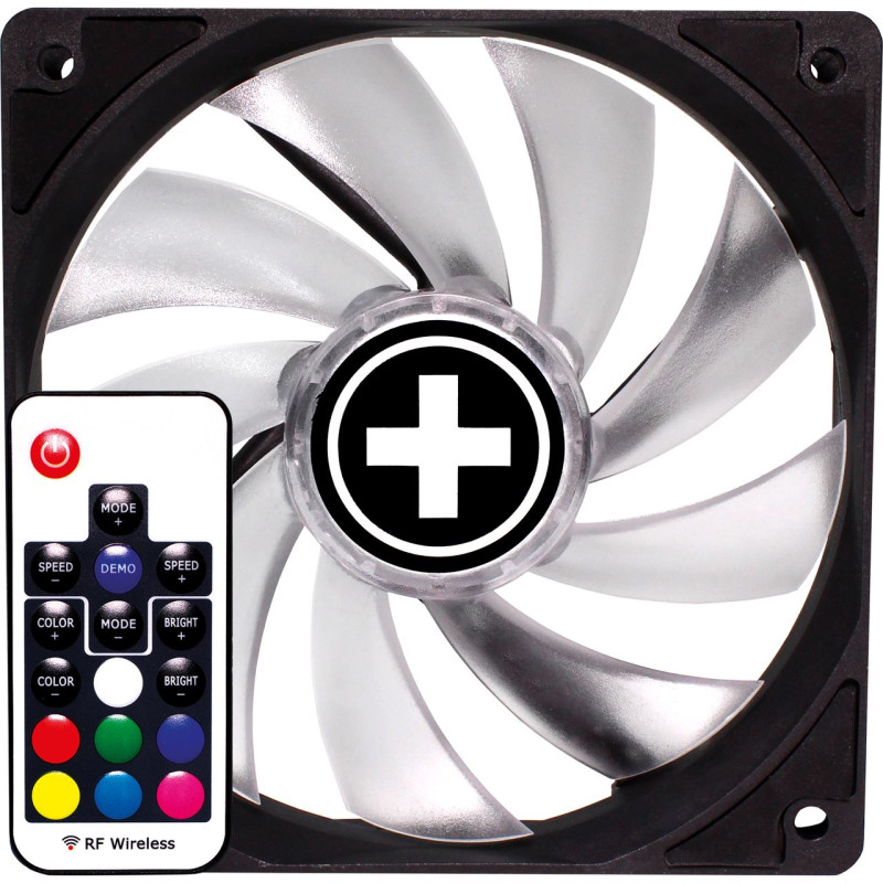 Вентилятор для корпуса 120 mm Xilence LED + RGB Set Controller + M/B sync