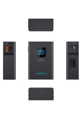 Акумуляторна батарея Marsriva LiFePO4 battery,  51.2V/102Ah, 5.22KWH, wall mounted