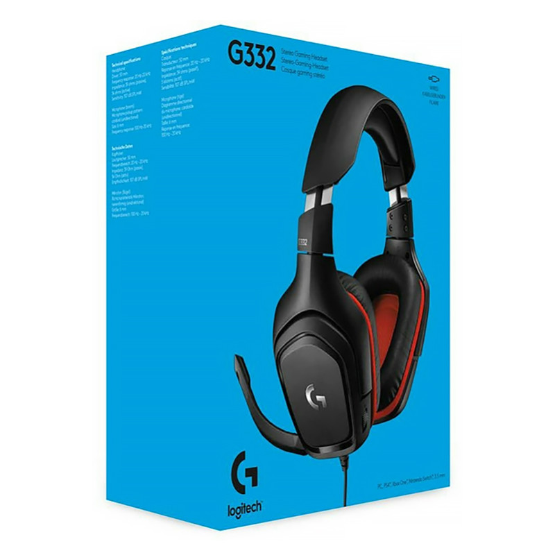 Навушники Logitech G332 Wired Gaming Headset BLACK