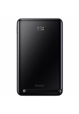 УМБ Baseus Magnetic Wireless Bracket 10000mAh 20W,Type-C PD,QC3.0,Qi,cabel 60W 0,5м Black