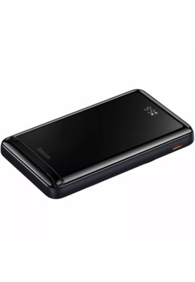 УМБ Baseus Magnetic Wireless Bracket 10000mAh 20W,Type-C PD,QC3.0,Qi,cabel 60W 0,5м Black