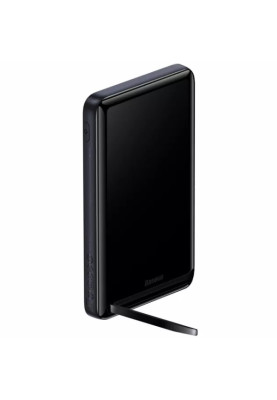 УМБ Baseus Magnetic Wireless Bracket 10000mAh 20W,Type-C PD,QC3.0,Qi,cabel 60W 0,5м Black