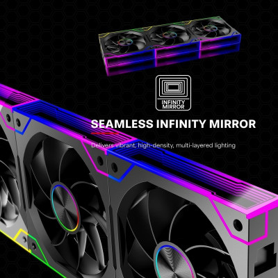 Вентилятор для корпуса 120mm*3 Xilence GAMING XPF360R.ARGB PWM REVERSE