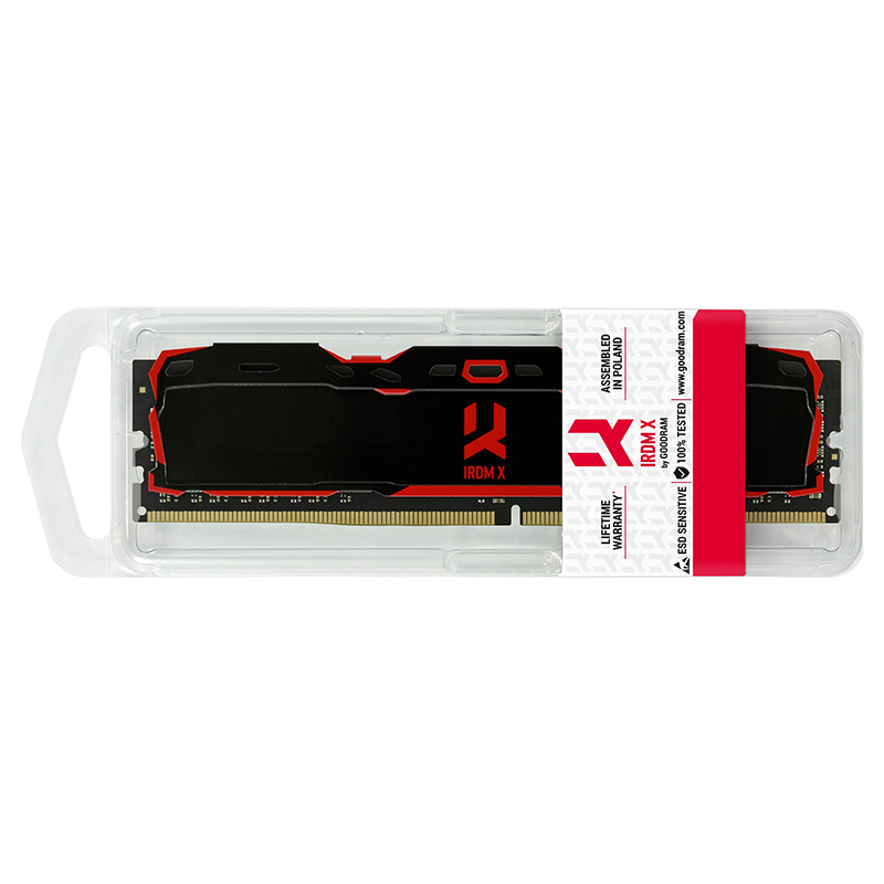 модуль пам'яті DDR4 16Gb 2666MHz GoodRAM IRDM X Black, Retail