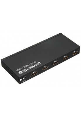 Сплітер HDMI 1.4 UHD 4K/30Hz 3D, HDCP,1080P 1*4 40202 UGREEN Чорний