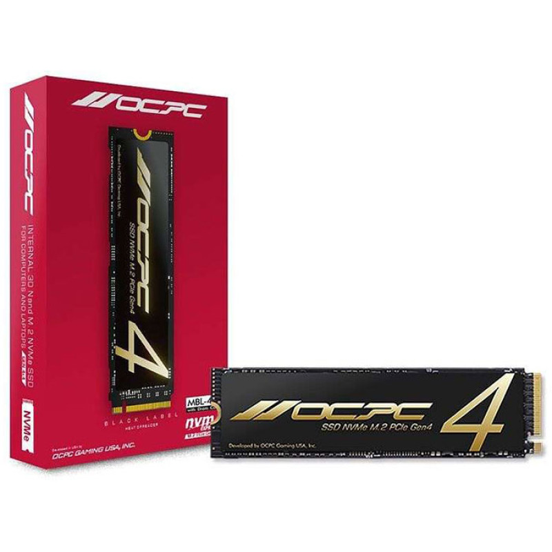SSD 512GB OCPC MBL-410 Heatsink M.2 2280 NVMe PCIe 4.0 x4, Retail