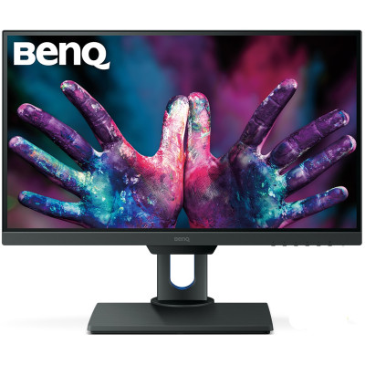 Монітор TFT 25" BenQ PD2500Q, QHD, IPS, 100% sRGB, HDMI, DP, mDP, USB 3.1, Pivot, колонки, сірий