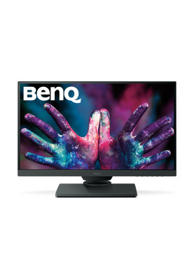 Монітор TFT 25" BenQ PD2500Q, QHD, IPS, 100% sRGB, HDMI, DP, mDP, USB 3.1, Pivot, колонки, сірий