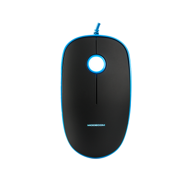 Мишка  Modecom MC-M111, 3кн., 1600dpi, чорно-синя