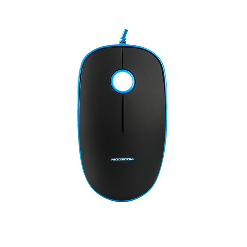 Мишка  Modecom MC-M111, 3кн., 1600dpi, чорно-синя