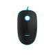 Мишка  Modecom MC-M111, 3кн., 1600dpi, чорно-синя