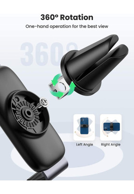 Автомобільний тримач для смартфна Ugreen LP120 Air Vent Mount Phone Holder Косм. Сірий