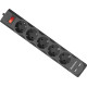 Фільтр живлення Defender DFS 751 1,8 м, 5 розеток, 2xUSB, 2.1A