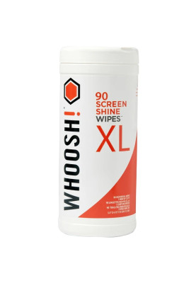 Набір для чищення Whoosh! 90 WIPES Серветки для очищення екрану 90шт з мікрофіброю 14см x14см BOX