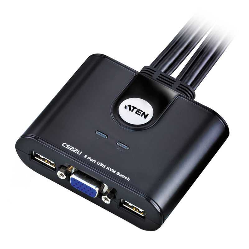 KVM switch CS22U, ATEN