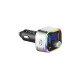 автомобільний FM-трансміттер Aspiring Wave 2 LED/Bluetooth/MicroSD/DSP/QC3.0/Пульт ДК