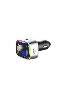 автомобільний FM-трансміттер Aspiring Wave 2 LED/Bluetooth/MicroSD/DSP/QC3.0/Пульт ДК