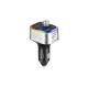 автомобільний FM-трансміттер Aspiring Wave 2 LED/Bluetooth/MicroSD/DSP/QC3.0/Пульт ДК