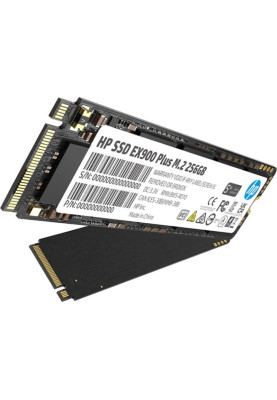 SSD 256Gb HP EX900 Plus M.2 2280 PCIe Gen3 x4 3D NAND, Retail