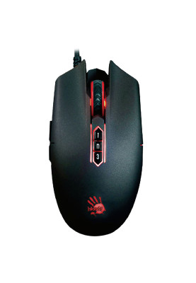 Мишка A4Tech P80 Pro Bloody ігрова Activated PMW3389 16000 CP RGB Black USB