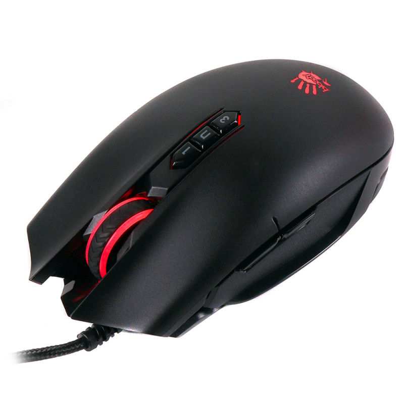 Мишка A4Tech P80 Pro Bloody ігрова Activated PMW3389 16000 CP RGB Black USB