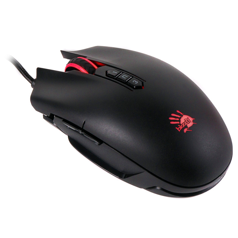 Мишка A4Tech P80 Pro Bloody ігрова Activated PMW3389 16000 CP RGB Black USB
