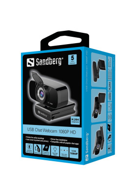 Веб-камера Sandberg Streamer Chat Webcam 1080P HD