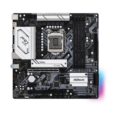 ASRock B560M PRO4/REF (1200/B560, 4*DDR4, 2xPCIex16, 6xSATAІІІ, 3xM.2, GLan, 7.1ch, mATX)