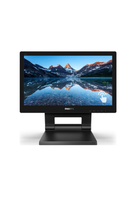 TFT 15.6" Philips 162B9T сенсорний (10д.), D-SUB, DVI-D, DP, HDMI, USB, HAS, колонки, чорний