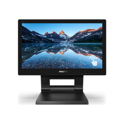 TFT 15.6" Philips 162B9T сенсорний (10д.), D-SUB, DVI-D, DP, HDMI, USB, HAS, колонки, чорний