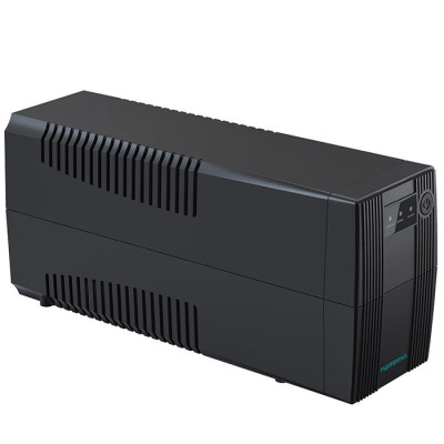 ДБЖ Marsriva MR-UF800, 800ВА/480Вт, Line-Interactive, LED version, 2хSchuko, 1*12V/9Ah