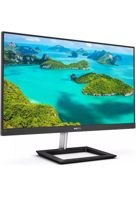 TFT 27" Philips 278E1A, IPS, 4K UHD, 2xHDMI, DP, колонки, чорний
