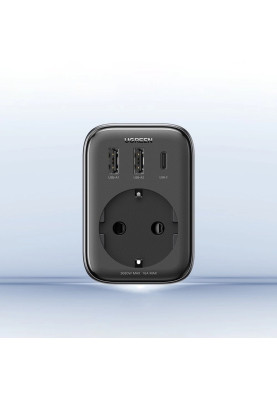 Зарядний пристрій 3xUSB 30W Outlet Extender (2хUSB-A+USB-C) CD314 Ugreen