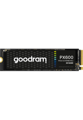 Накопичувач SSD 256GB GoodRAM PX600 M.2 2280 PCIe NVMe Gen 4x4 3D NAND, Retail