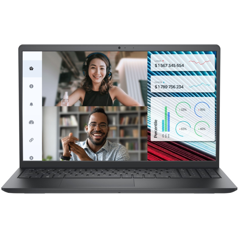 Ноутбук DELL Vostro 3520 15.6"FHD WVA/i5-1235U/8/512SSD/Int/W11P/Black (N3002PVNB3520UA_NB_WP)