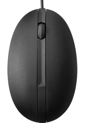 Мишка дротова HP 320M, 3кн., 1000 dpi, чорна