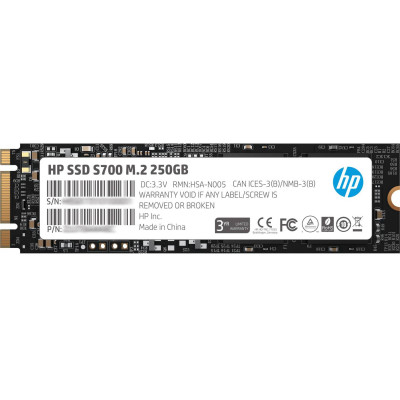SSD 250Gb HP S700 M.2 2280 SATA III 3D NAND, Retail