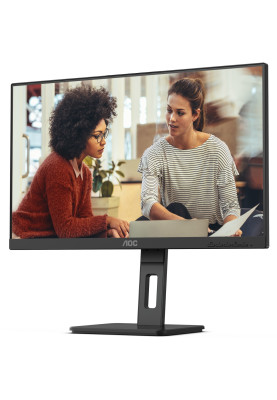 TFT 27" AOC Q27E3UMF, QHD, VA, HDMI, DP, USB-hub, HAS, Pivot, колонки, чорний