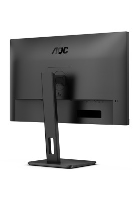 TFT 27" AOC Q27E3UMF, QHD, VA, HDMI, DP, USB-hub, HAS, Pivot, колонки, чорний