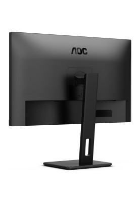 TFT 27" AOC Q27E3UMF, QHD, VA, HDMI, DP, USB-hub, HAS, Pivot, колонки, чорний