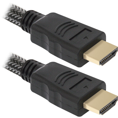 Кабель HDMI M-M, 3.0 м, V1.4, Defender, з феритами, чорний,  HDMI-10PRO