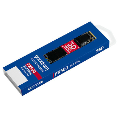 SSD 512Gb GoodRAM PX500 M.2 2280 PCIe 3x4 NVMe 3D NAND, Retail SSD 512Gb GoodRAM PX500 M.2 2280 PCIe 3x4 NVMe 3D NAND, Retail